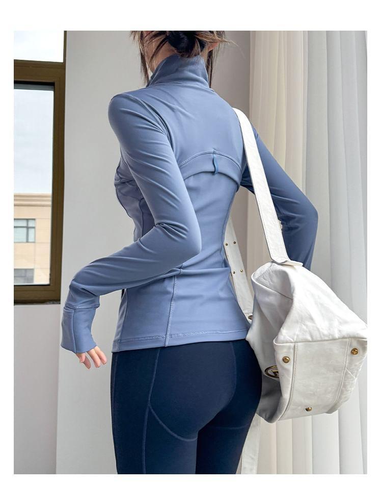 Plain Zip Sports Jacket Product Image