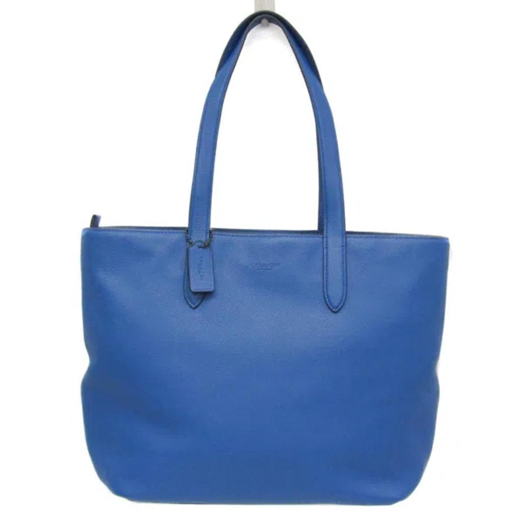 Ladies Metropolitan Soft Tote In Blue Product Image