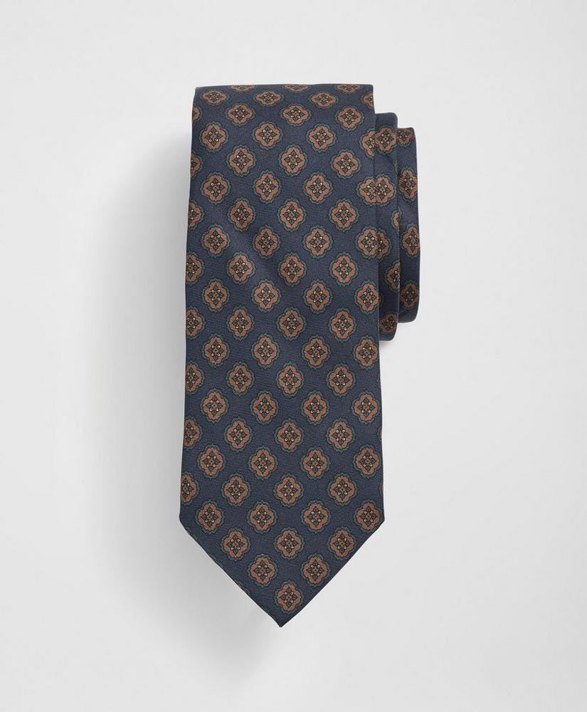 Silk Foulard Print Tie Product Image