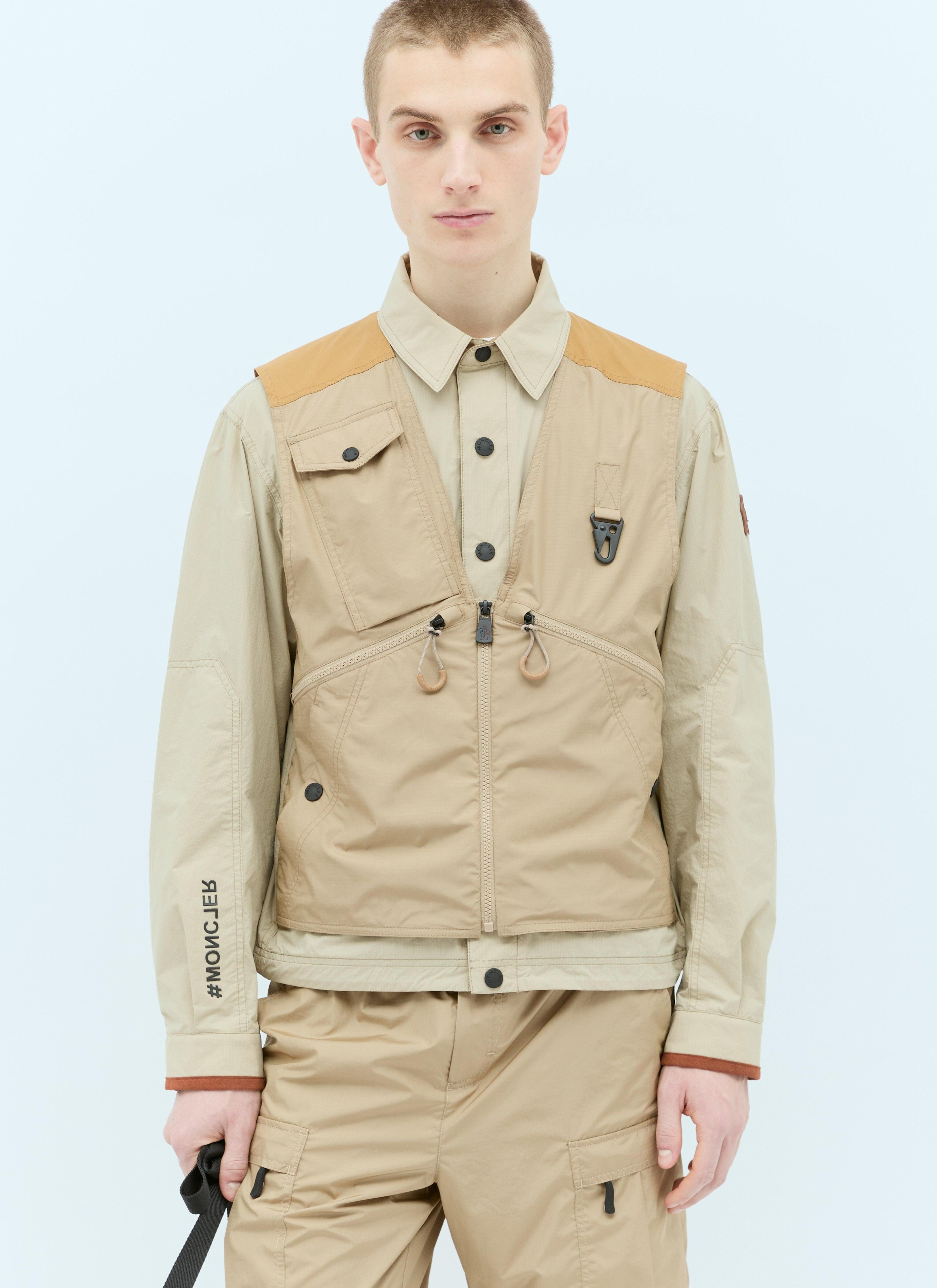 MONCLER Combal Jacket Multicolor In Brown Product Image