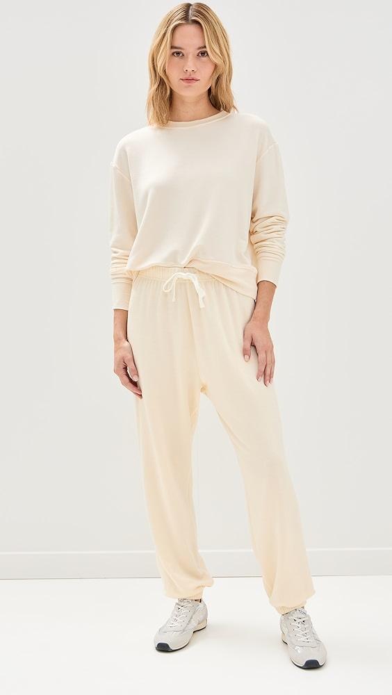 Splits59 Andie Oversized Fleece Sweatpants | Shopbop Product Image