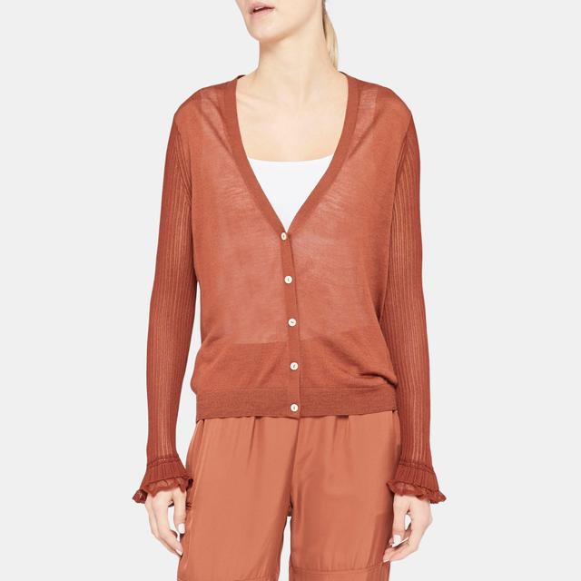 SHEER SLV CARDI Product Image