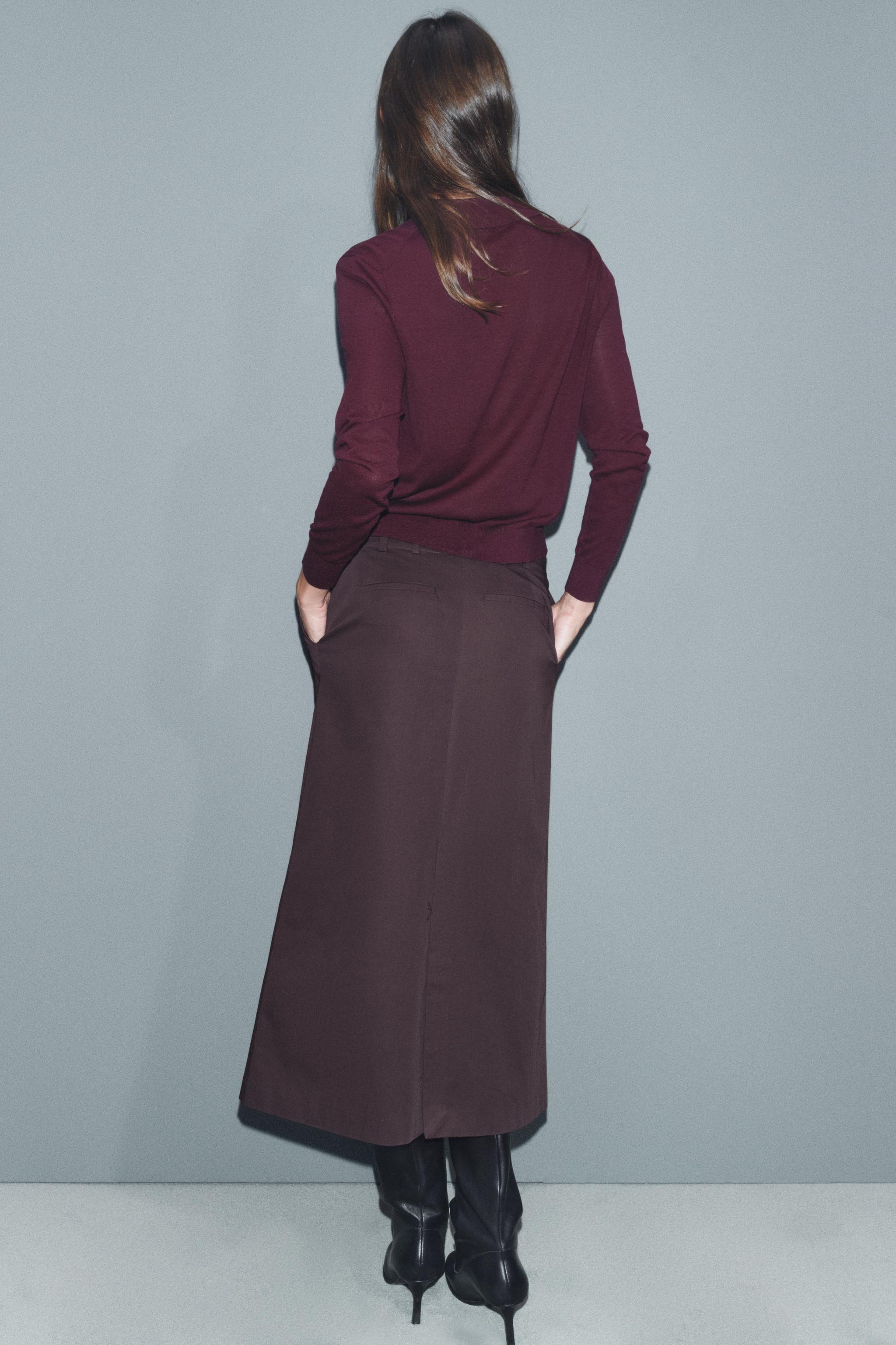 LONG TUBE SKIRT ZW COLLECTION Product Image