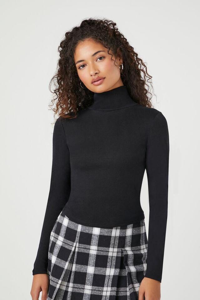 Fitted Turtleneck Top | Forever 21 Product Image