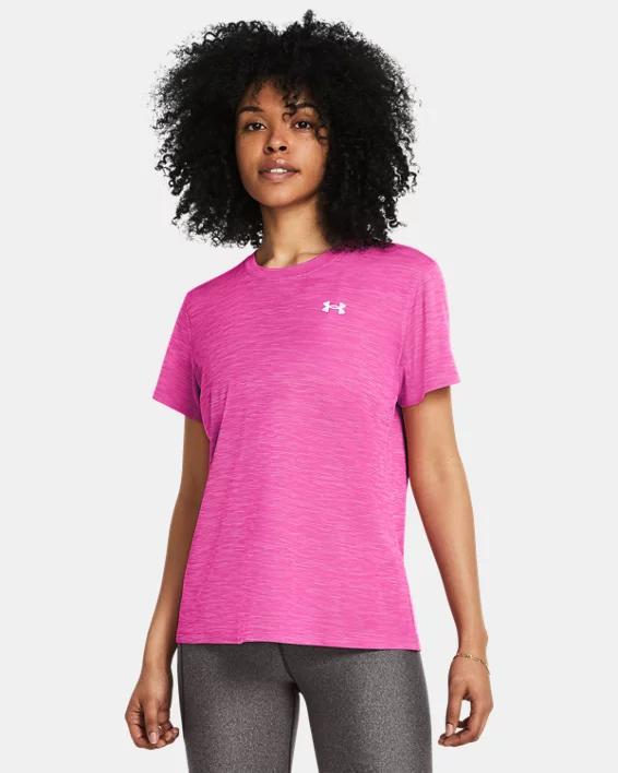 Womens UA Tech Textured Short Sleeve Product Image