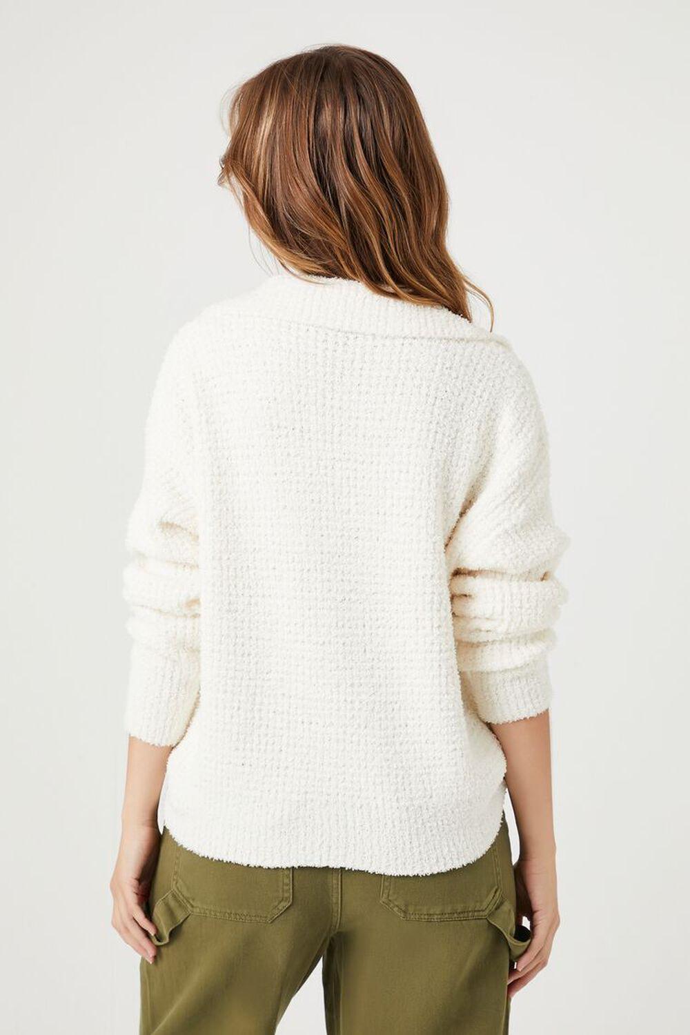 Plush Split-Neck Sweater | Forever 21 Product Image