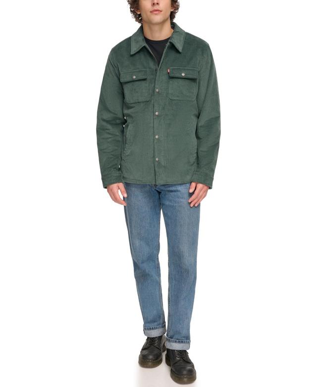 Levis Mens Corduroy Long Sleeves Shirt Jacket Product Image