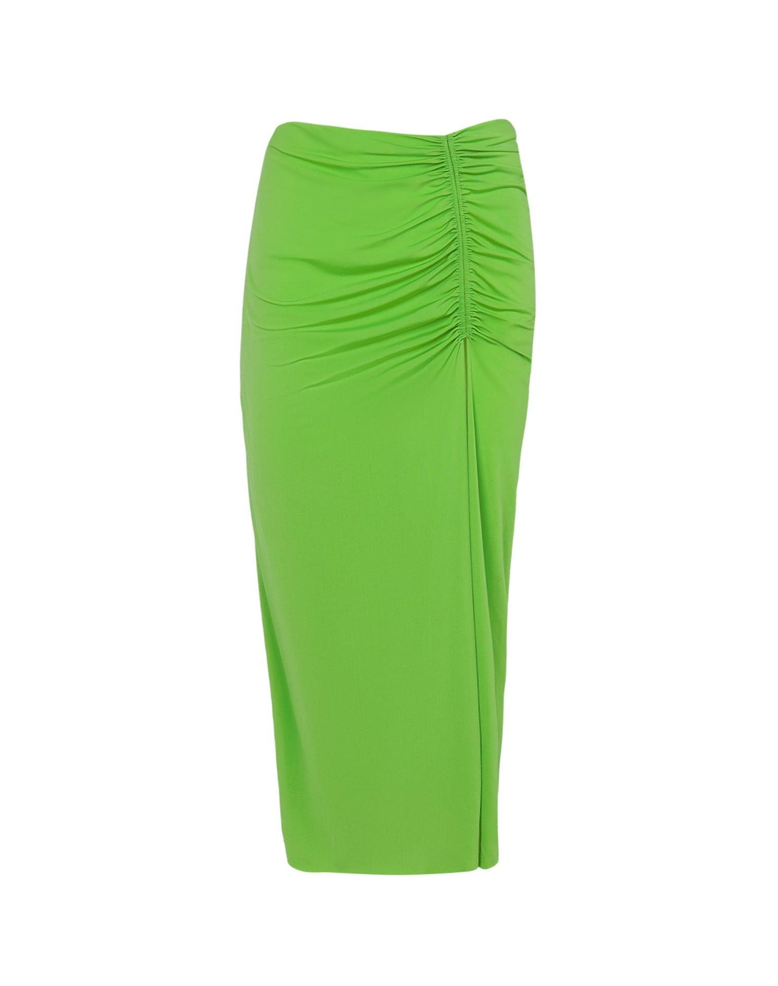 Bela Midi Skirt - Acid Green Product Image