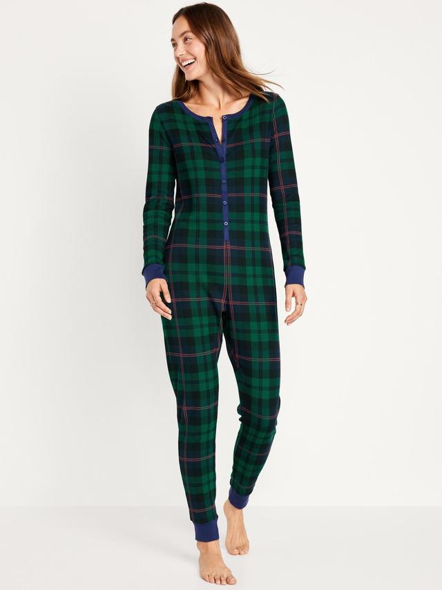 Thermal-Knit Pajama One-Piece Product Image