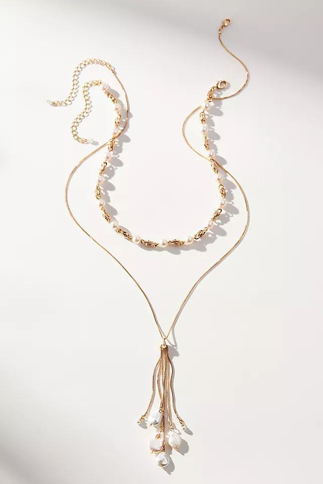 Drippy Pearl Necklace Product Image