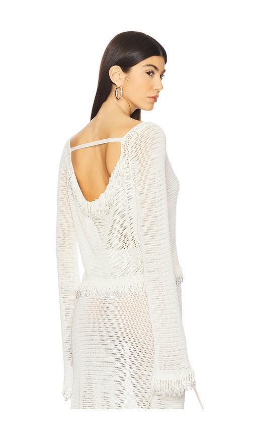 Fringe Long Sleeve Top product image