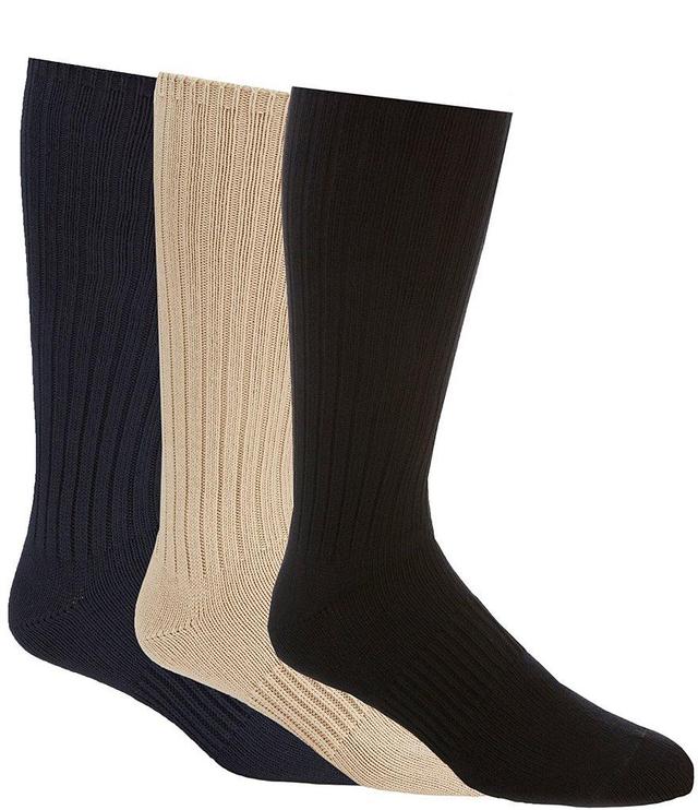 Gold Label Roundtree & Yorke Casual Crew Socks 3-Pack Product Image