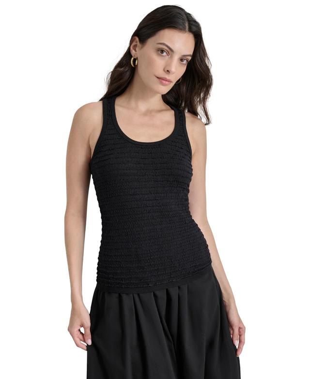 Dkny Womens Scoop-Neck Sleeveless Sweater Top Product Image