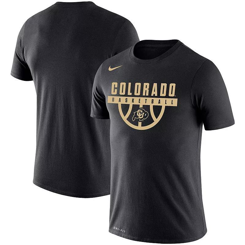 Mens Nike Black Oregon Ducks Basketball Drop Legend Performance T-Shirt Product Image