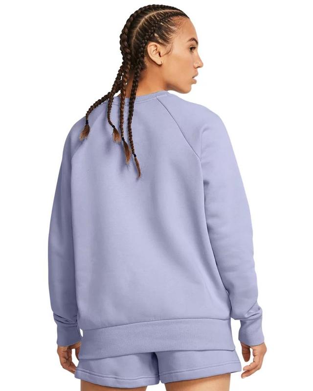 Women's UA Rival Fleece Crew Product Image