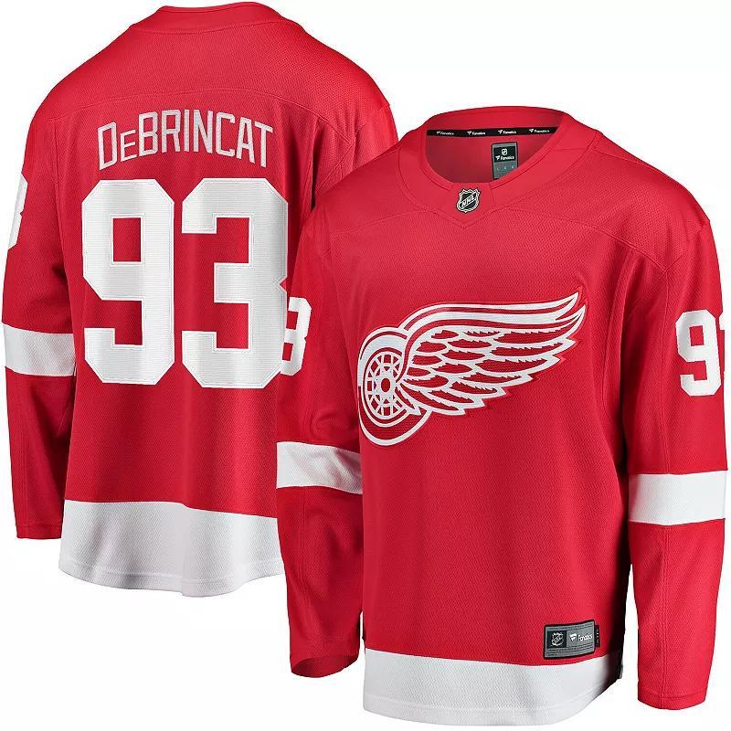 Mens Fanatics Alex DeBrincat Detroit Wings Home Breakaway Jersey Product Image