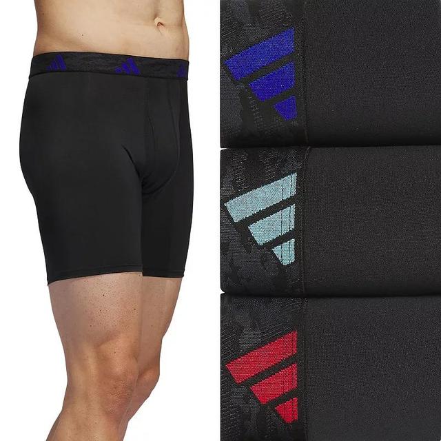 Mens adidas 3-pack Microfiber Boxer Briefs Product Image