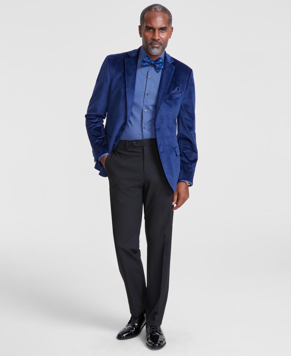 Alfani Mens Slim-Fit Solid Velvet Sport Coat, Created for Macys Product Image