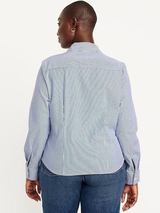 Slim Button-Down Shirt Product Image