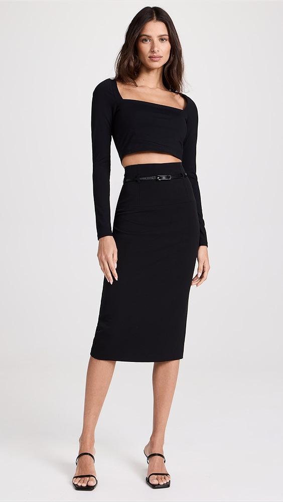 Black Halo Jackie O Pencil Skirt | Shopbop Product Image