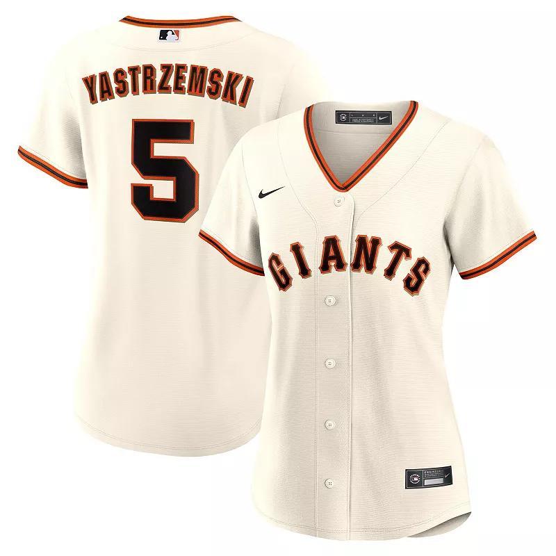 Womens Nike Mike Yastrzemski Cream San Francisco Giants Home Replica Player Jersey Product Image