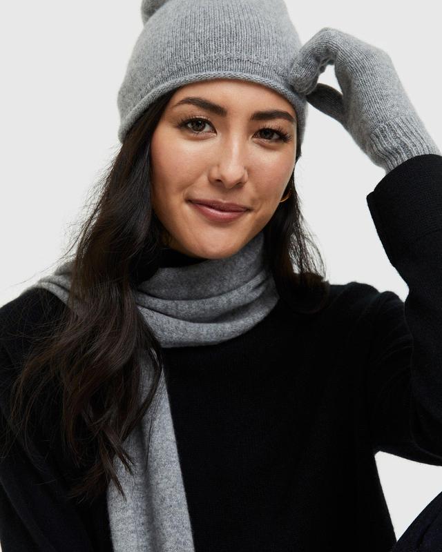 Cashmere Slouchy Beanie | Quince Product Image