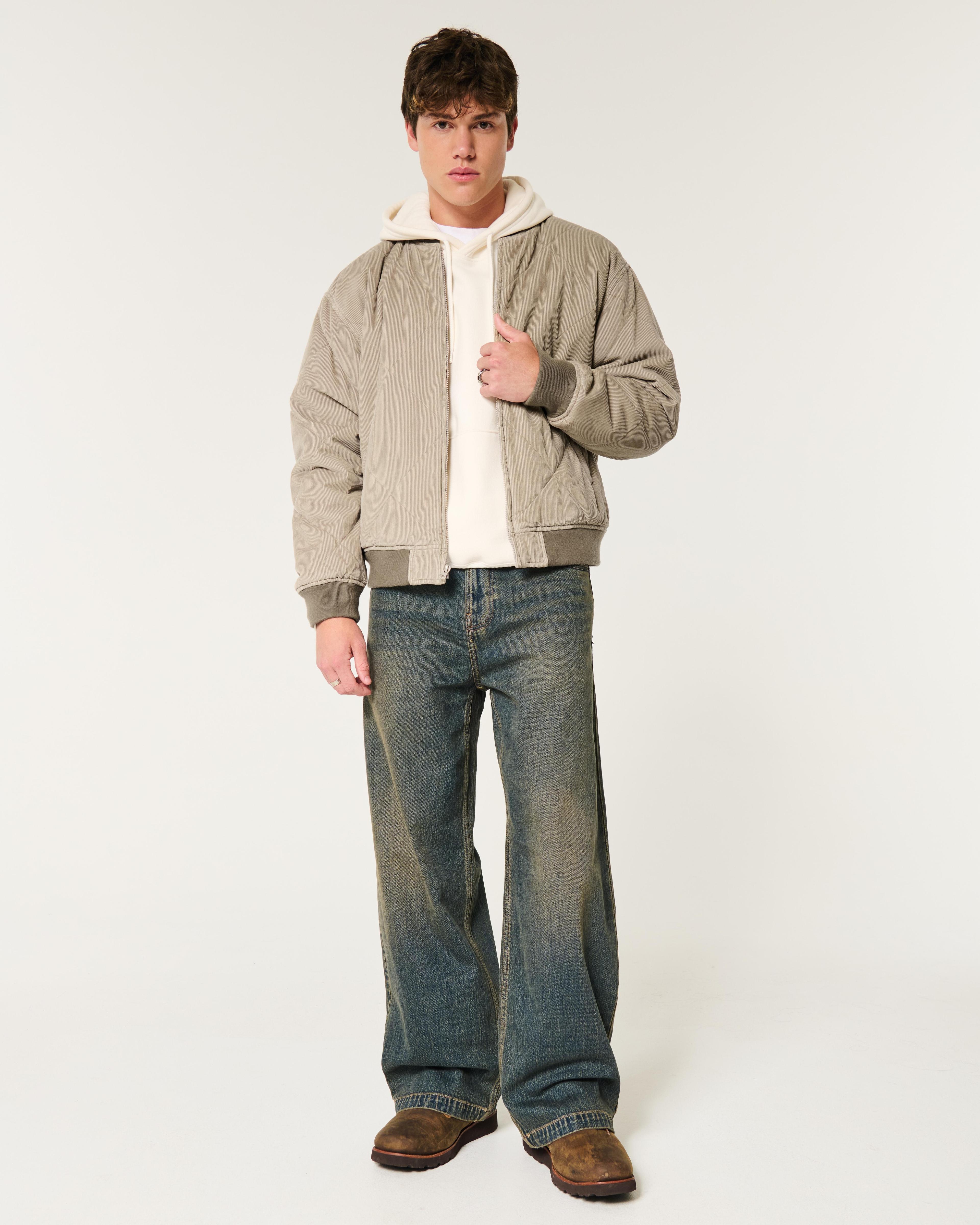 Corduroy Bomber Jacket Product Image