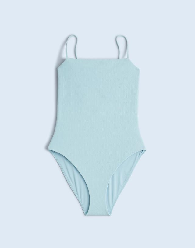 Square-Neck One-Piece Swimsuit Product Image