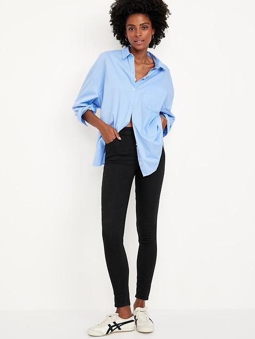 High-Waisted Wow Super-Skinny Jeans Product Image