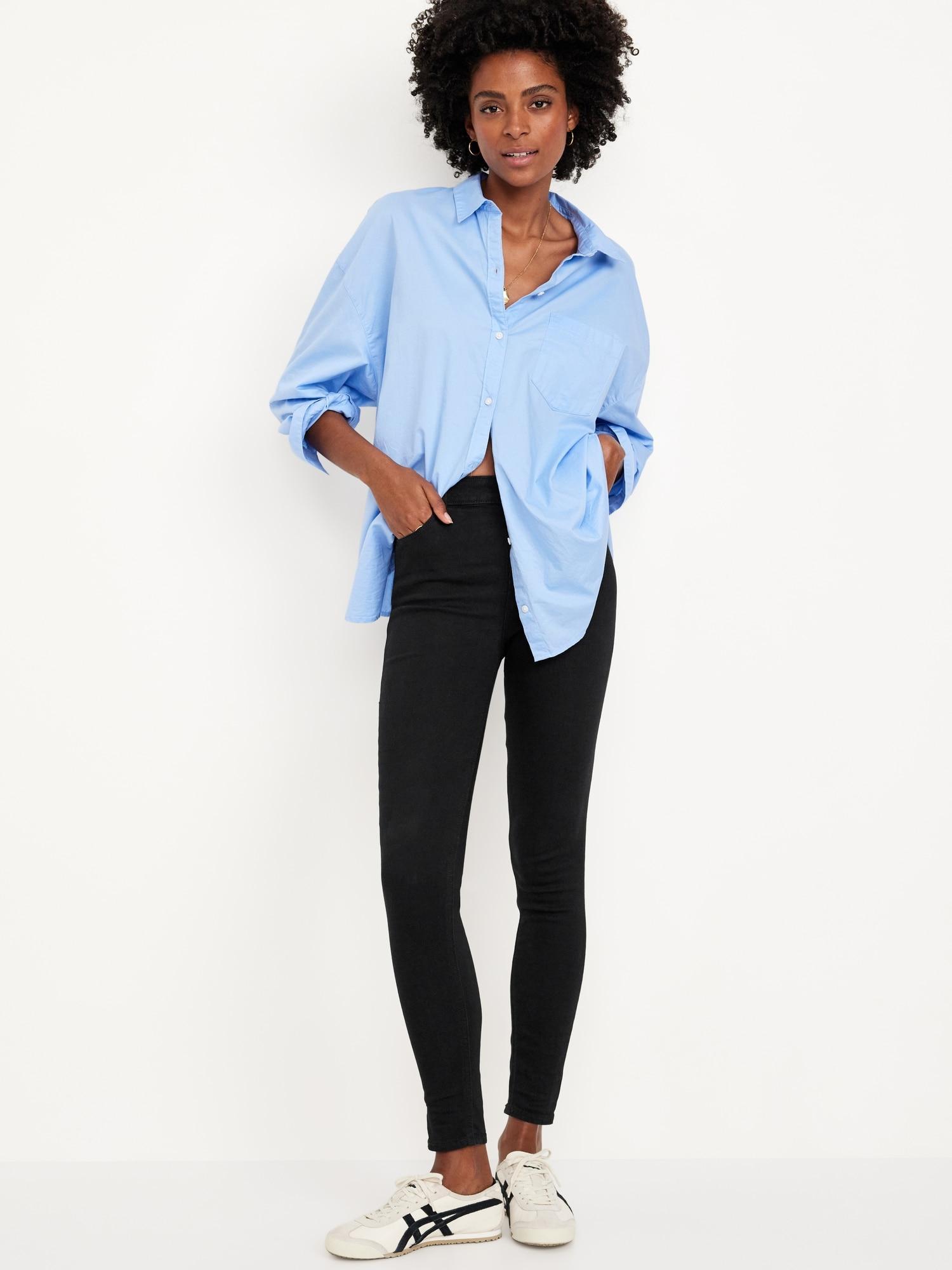 High-Waisted Wow Super-Skinny Jeans product image