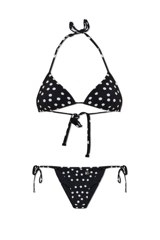 Two-piece Swimsuit In Black Product Image