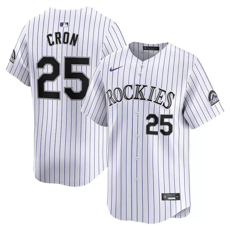 Mens Nike CJ Cron Colorado Rockies Home Limited Player Jersey Product Image