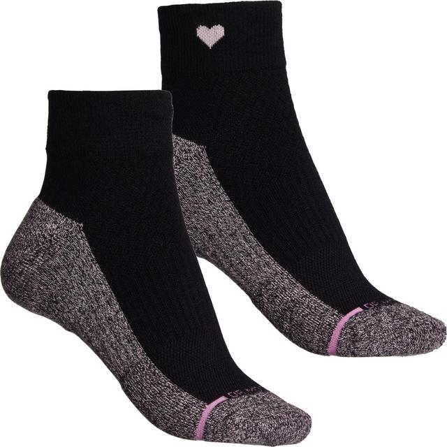 DR MOTION Everyday Compression Socks - 2-Pack, Quarter Crew (For Women) Product Image