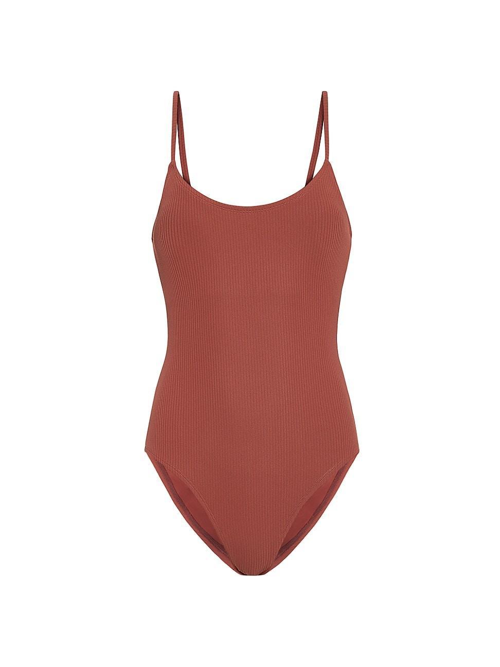 Womens Amalfi Scoopneck One-Piece Swimsuit Product Image