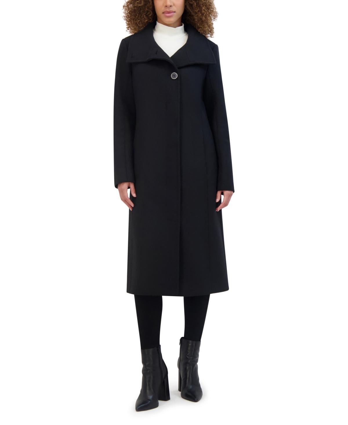 Kenneth Cole Womens Classic Wool Walker Coat Product Image