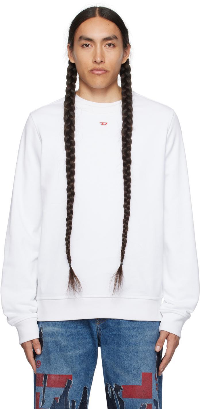 White S-ginn-d Sweatshirt In 100 Product Image