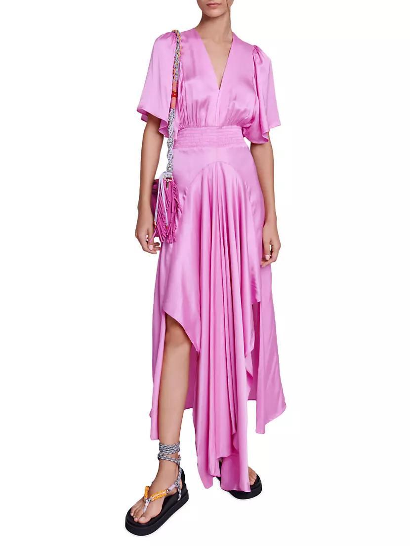 Satin Look Maxi Dress Product Image