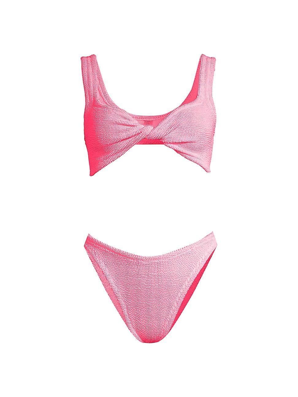 Womens Juno Twisted Two-Piece Bikini Set Product Image