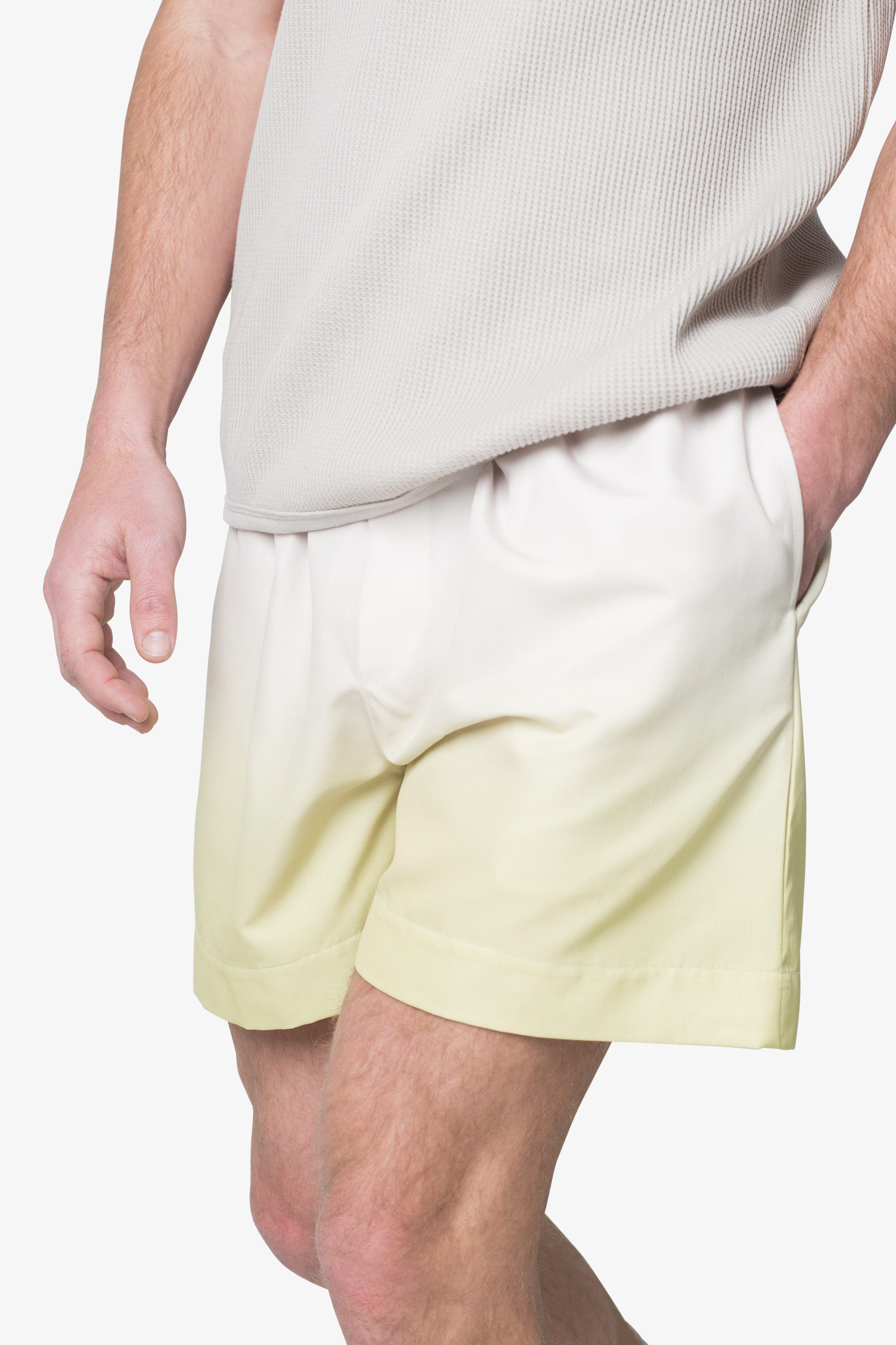 Ombre Summer Shorts - Light Yellow Product Image