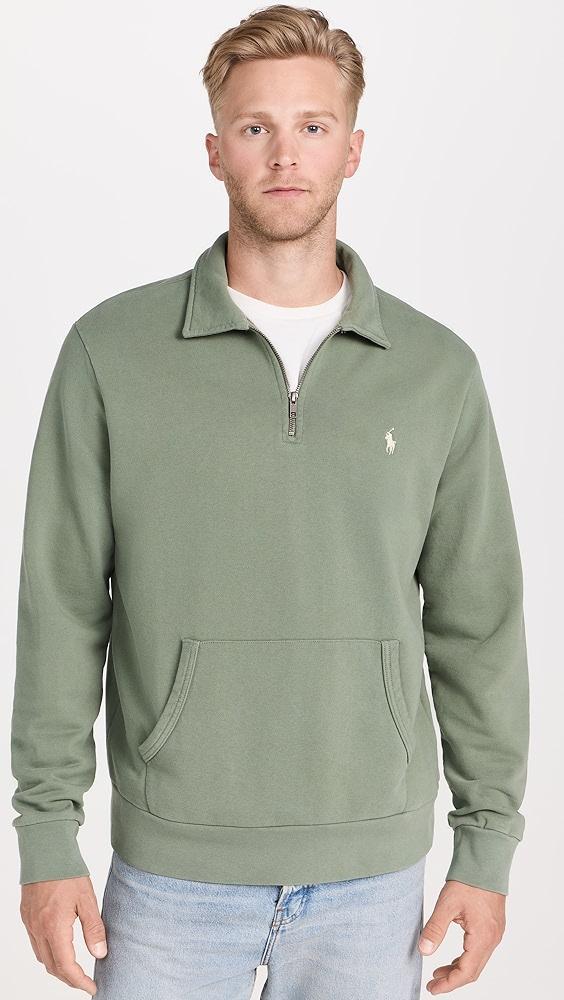 Polo Ralph Lauren Loopback Terry Half Zip Sweatshirt | Shopbop Product Image