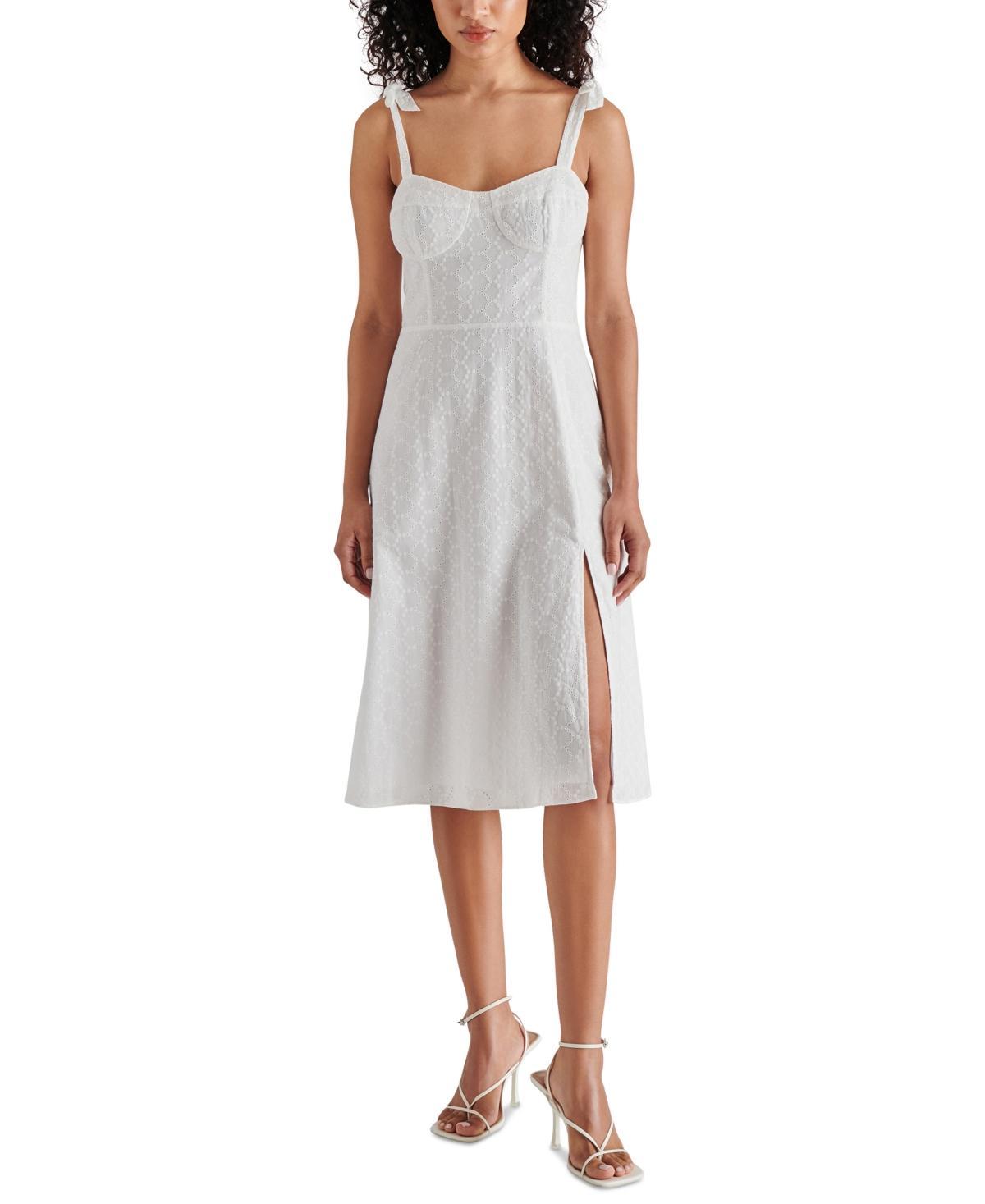 Steve Madden Womens Carlynn Cotton Eyelet Dress Product Image