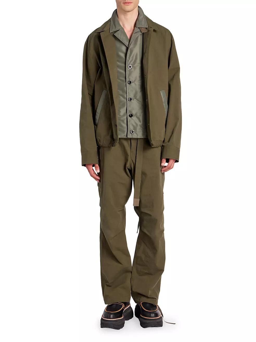 Ripstop Cotton-Blend Field Jacket Product Image