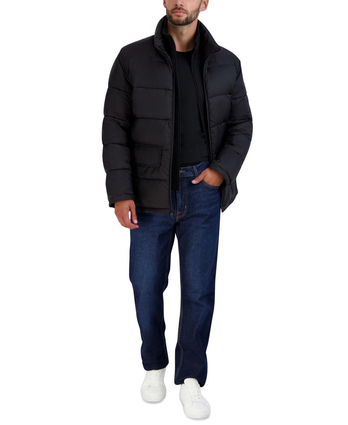 Cole Haan Mens Puffer With Rib 540 Jacket Product Image