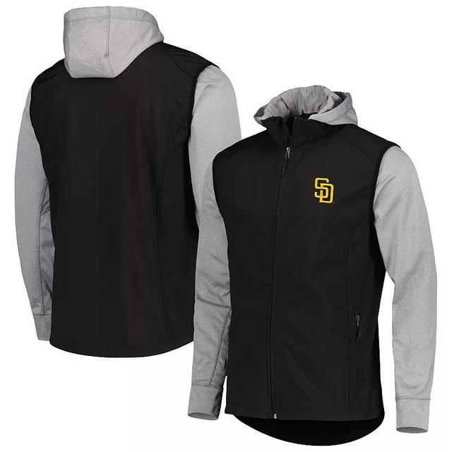 Mens Dunbrooke /Heather Gray San Diego Padres Alpha Full-Zip Jacket Product Image