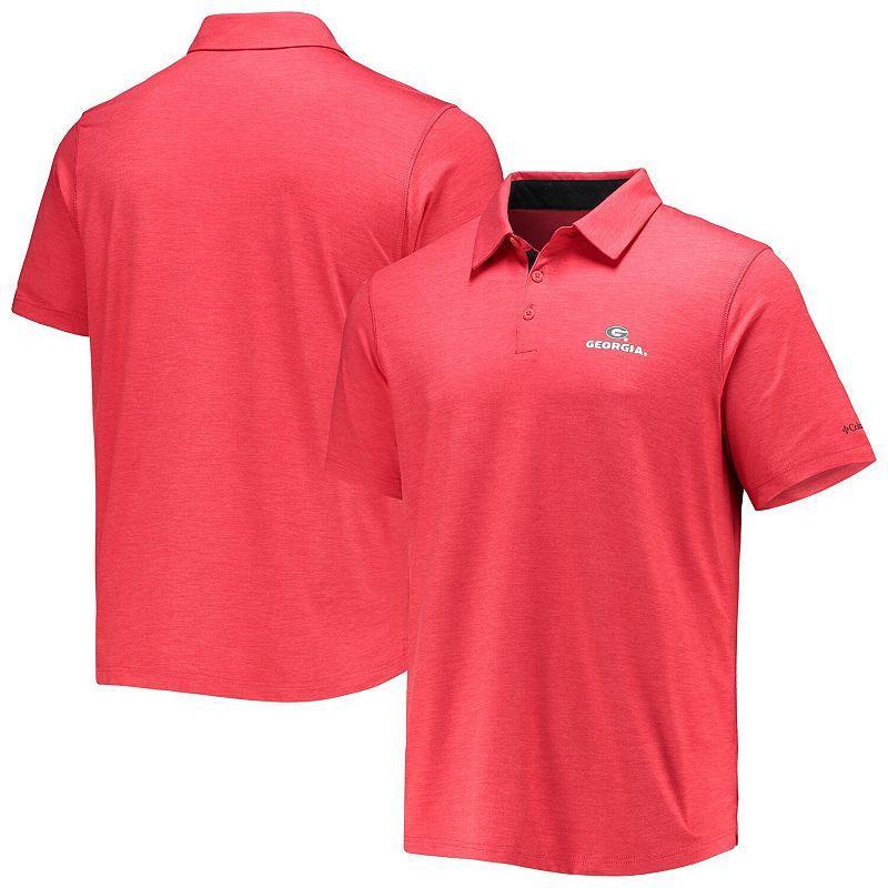 Columbia Mens Collegiate Tech Trail Polo - Georgia- Product Image