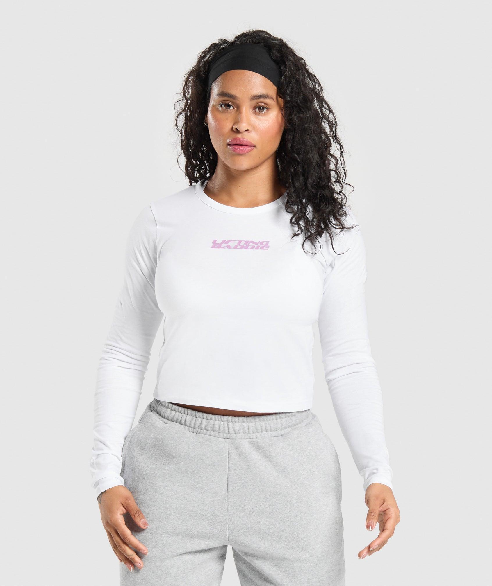 Lifting Baddie Midi Long Sleeve Top product image