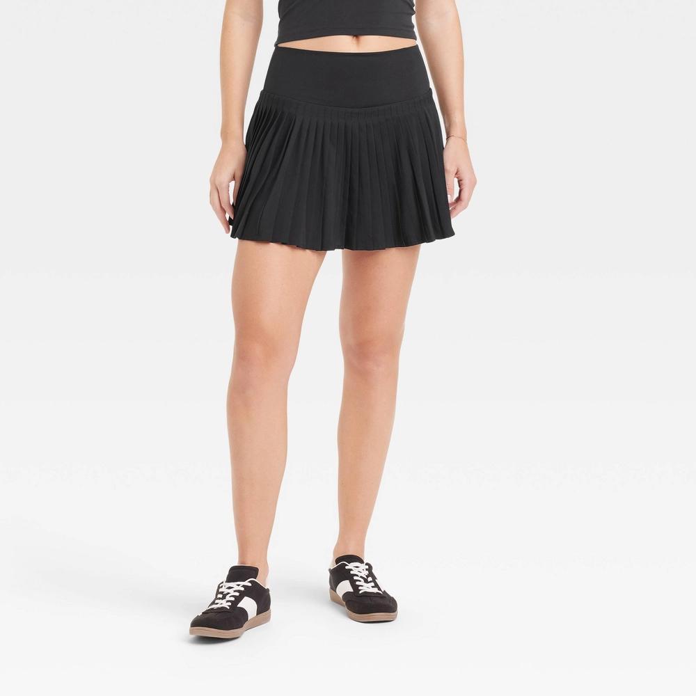 Women's High-Rise Woven Pleated Skort 15.75" - All In Motion™ Product Image