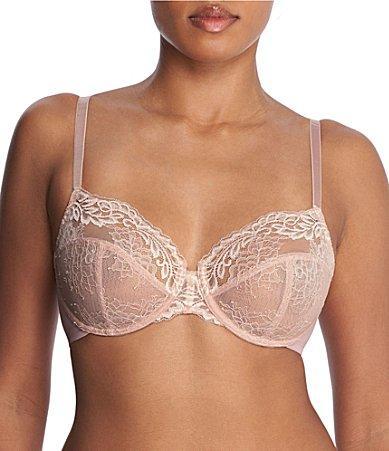 Natori Womens Feathers Refresh Full-Fit Underwire Bra 734331 - Rose Product Image