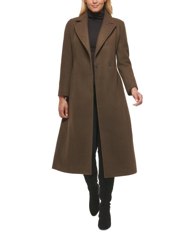 Calvin Klein Womens Belted Wrap Coat Product Image