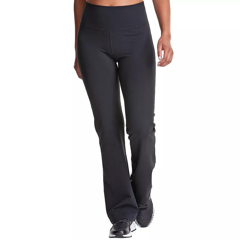 Champion Sport Soft Touch Eco Flare Pants (Black) Women's Clothing Product Image